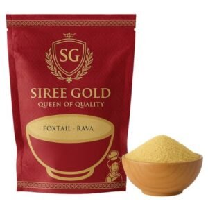 Siree Gold Foxtail Millet Rava (Korra Rava) – 500 g / 1 kg